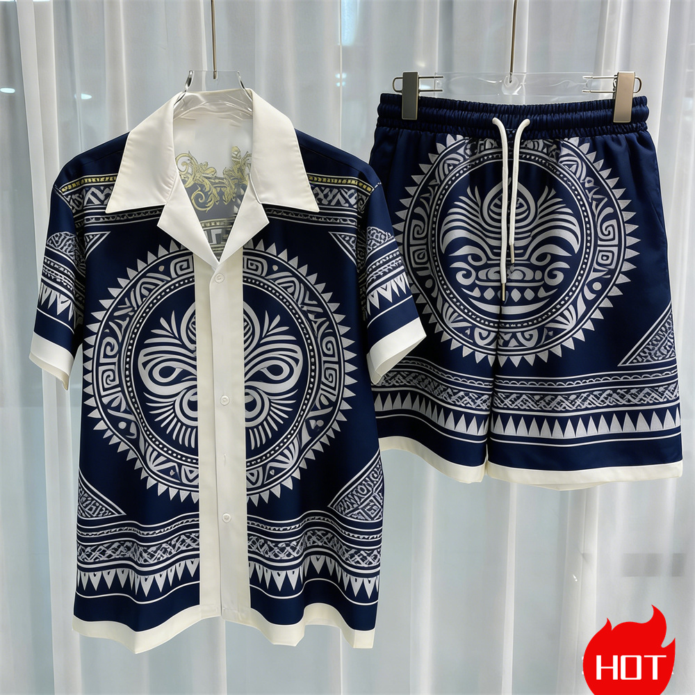 Summer Vacation Clothing Men - 여름 남성 셔츠 세트 3D 코코넛
