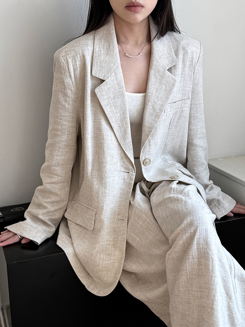 Summer Linen Clothing For Women - 2025년 여름 신상 고급 린넨 소재