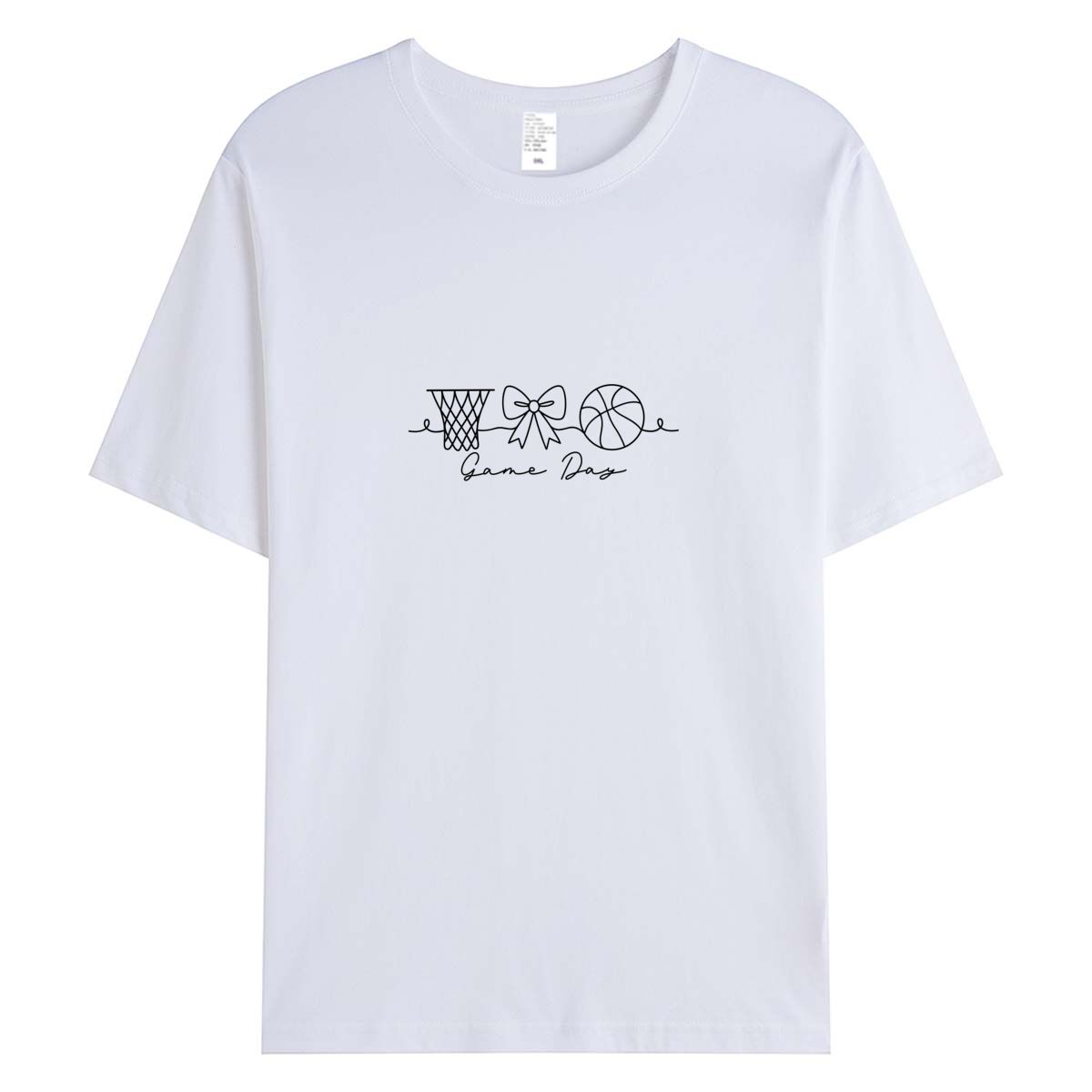 Summer Games Clothing - 여름 여성 티셔츠 100% 면 반팔