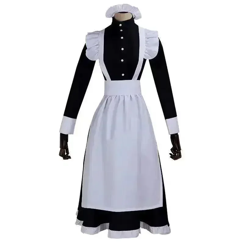Summer Vacation Clothing Men - 2025 할로윈 여성 메이드 복장 롱