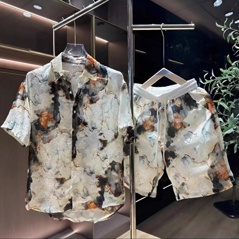 Summer Clothing Men Fashion - 세련되고 캐주얼한 남성용 신상 고급 트렌디