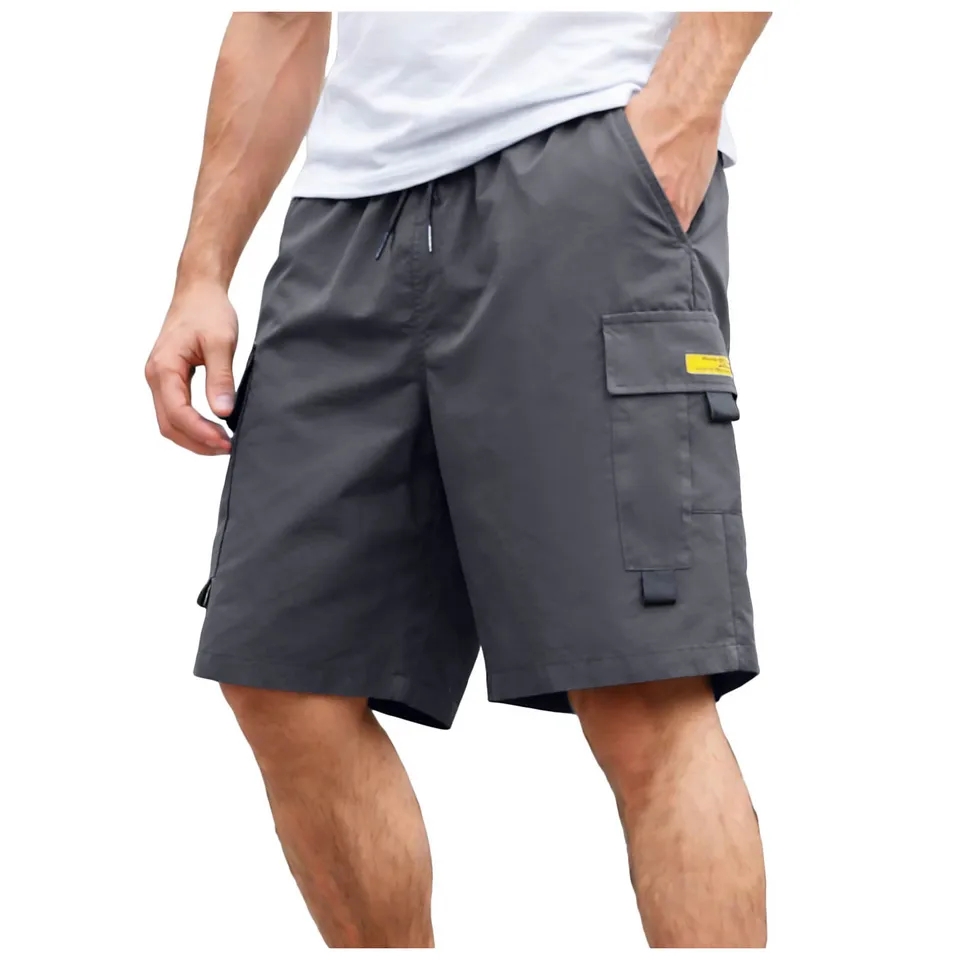 Summer Hiking Clothing - 남성 여름 카고 반바지 트렌디 루즈핏