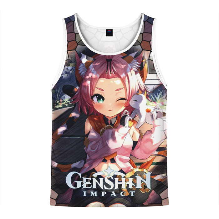 Summer Games Clothing - 원신 임팩트 데오나 탱크 탑, 3D