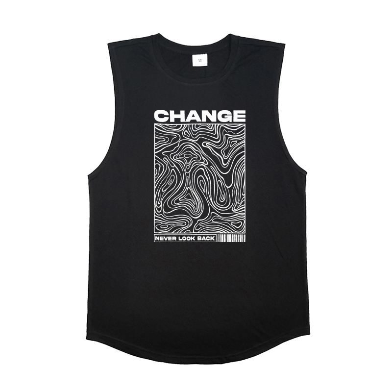 Summer Clothing Looks - Change Never Look Back 프린팅 짐