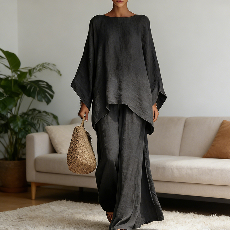 Summer Linen Clothing For Women - 봄 신상 패션 린넨 루즈핏 긴팔