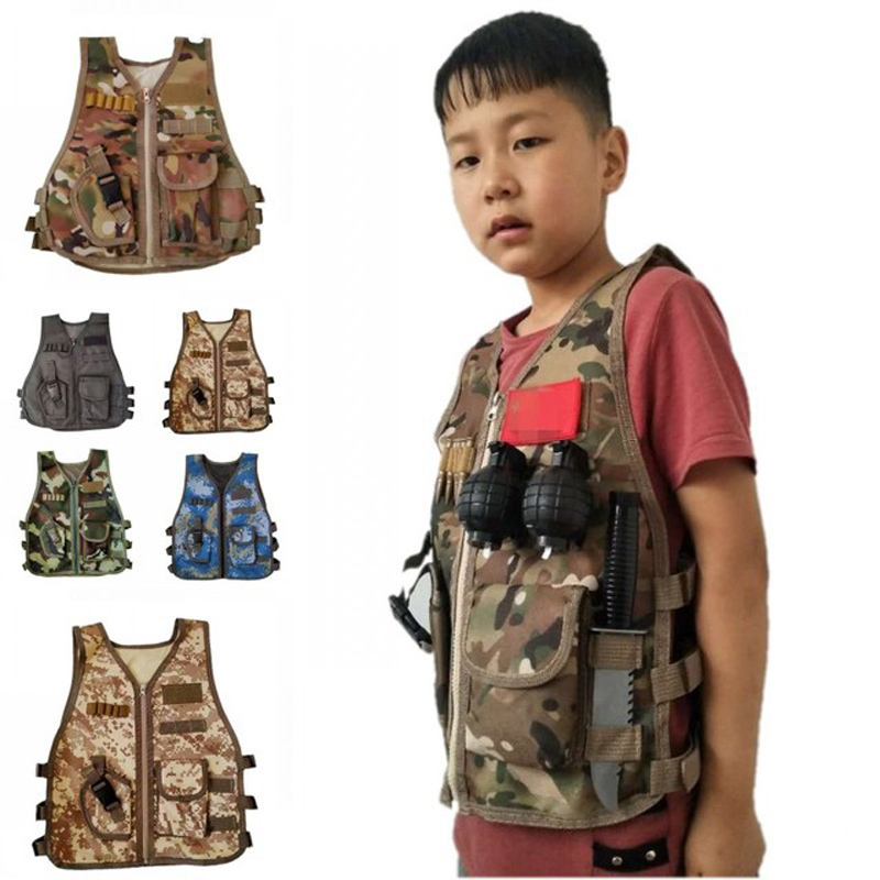 Summer Games Clothing - 어린이 육군 전술 군사 저격수 조끼
