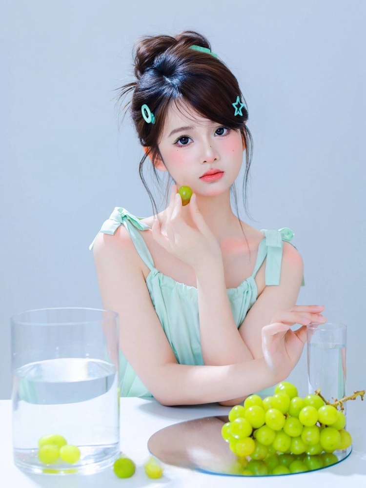 새로운 여름 사진 한국 스타일 달콤하고 귀여운 투명한  - Summer Clothing Girl 리뷰 및 가격