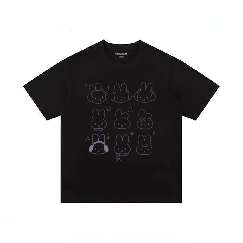 귀여운 미피 티셔츠, 귀여운 만화 미피 티셔츠, 여름용 - Summer Away Clothing 리뷰 및 가격