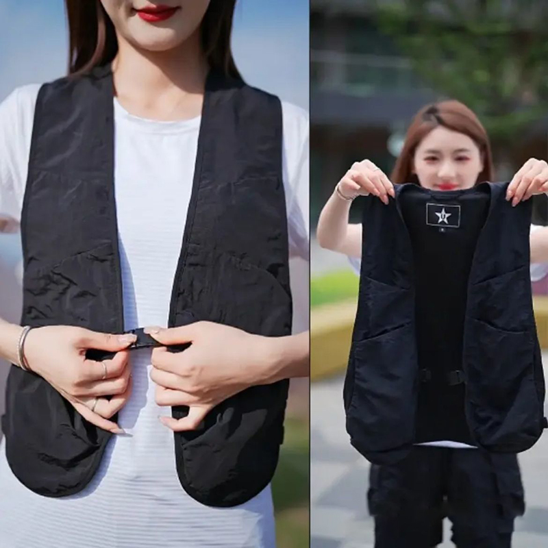 경량 남여 양복 조끼 조끼 멀티 포켓 힙합 street - Summer Hiking Clothing 리뷰 및 가격