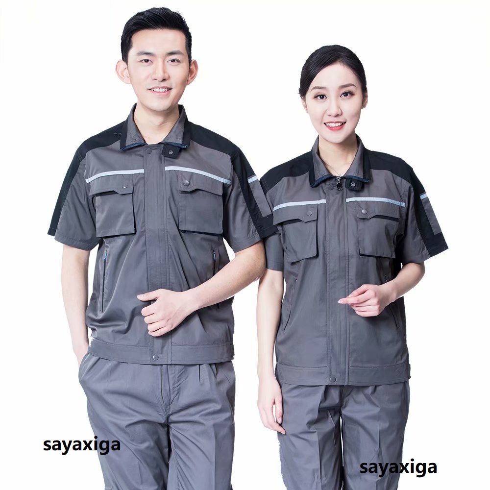 남녀공용 안전 작업복 세트, 작업복, 작업복, 2 톤  - Summer Hi Vis Clothing 리뷰 및 가격